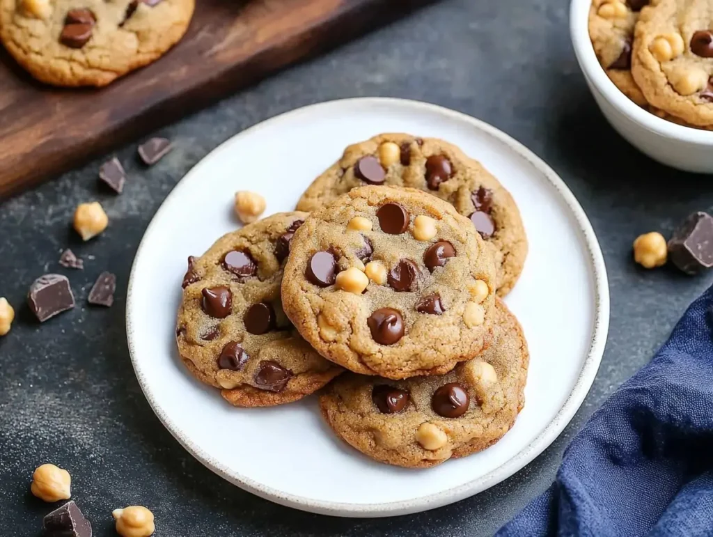 introducing Chickpea Chocolate Chip Cookies