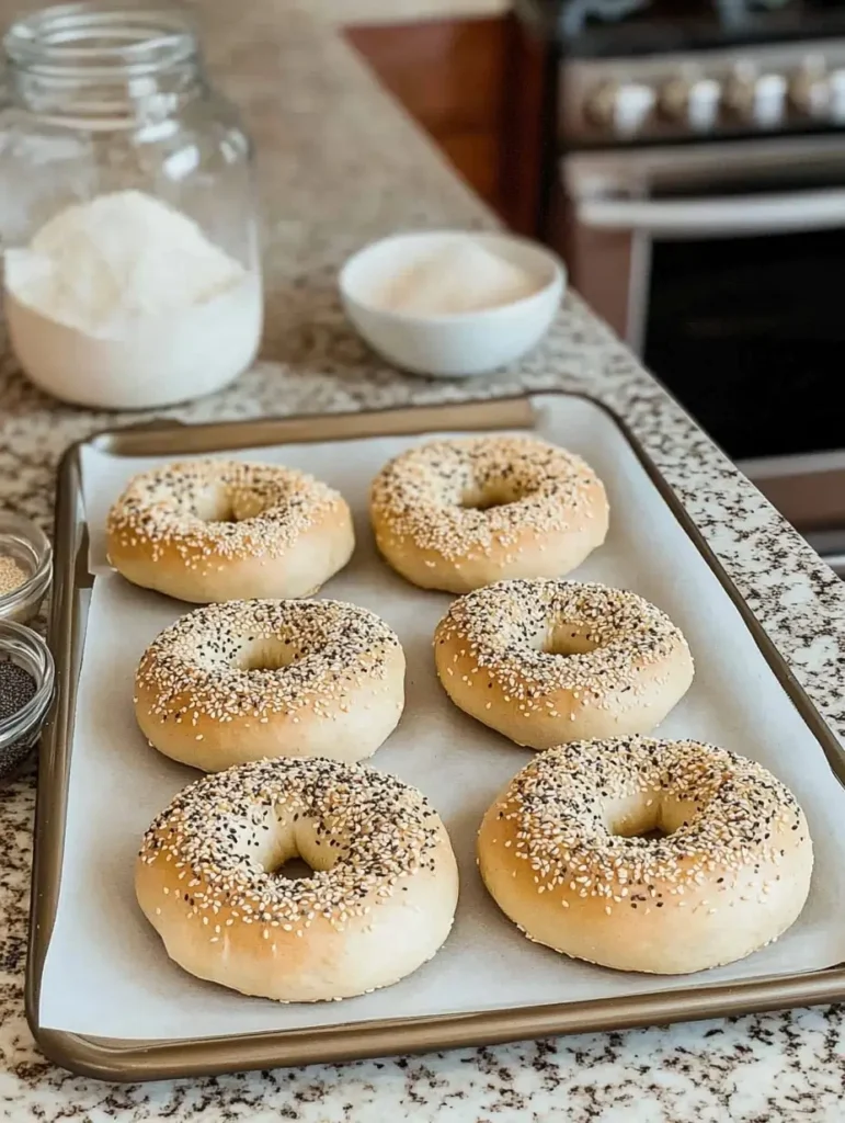 Bake the Sourdough Bagels to Golden Perfection