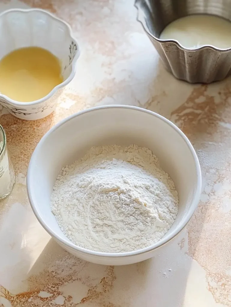 Sift the Dry Ingredients