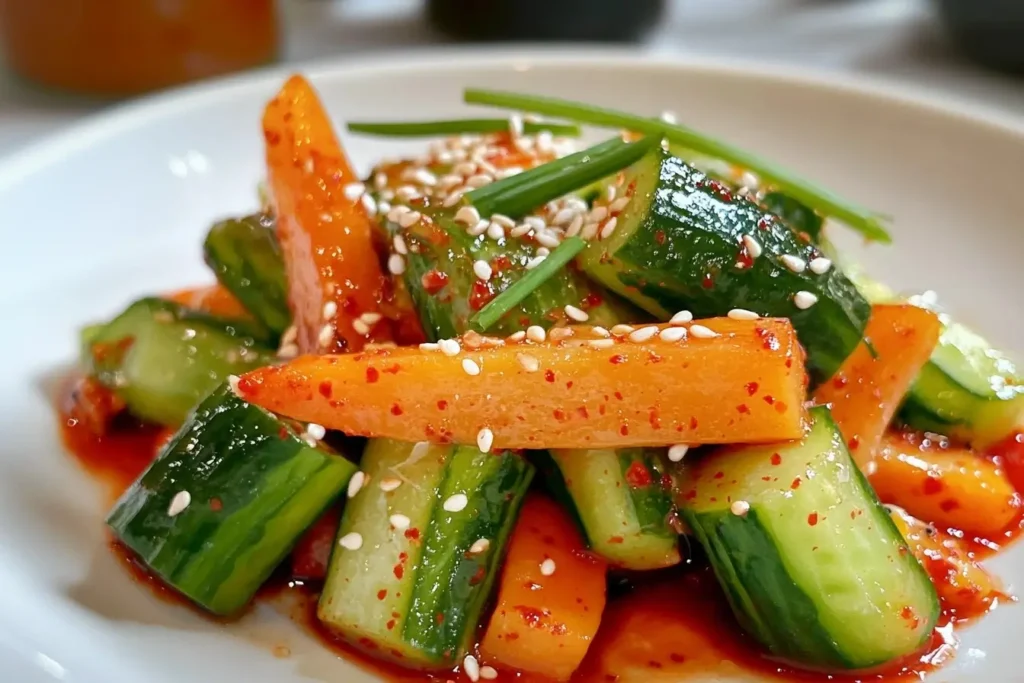 Cucumber Kimchi recipe