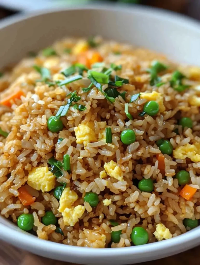 Garnish and Serve your blackstone fried rice recipe