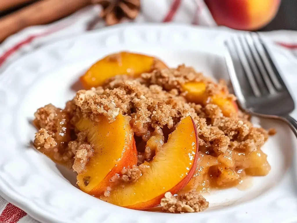 introduce Peach Crumble Recipe  