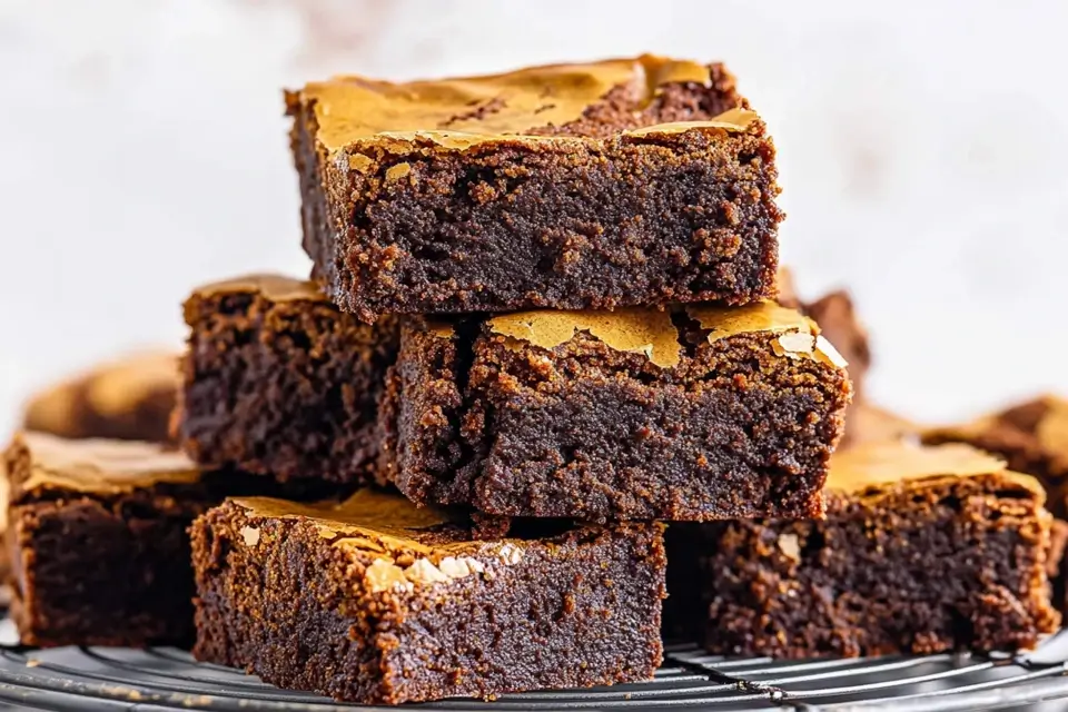 Gingerbread Brownies