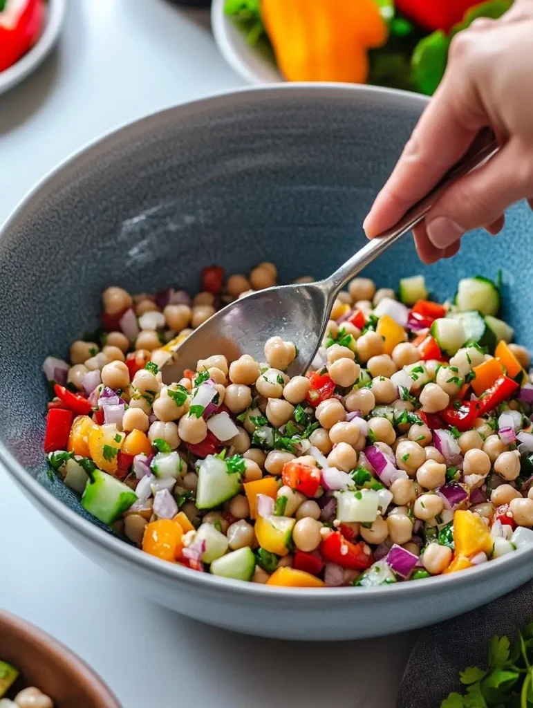 Shake or whisk until it’s smooth and well-blended Bean Salad