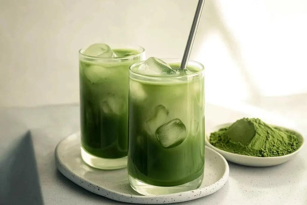 Iced Matcha Latte Recipe