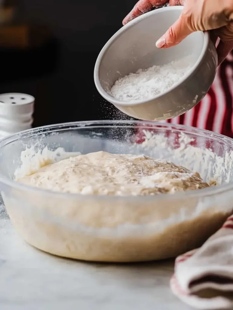 Mix in the Baking Soda and Baking Powder