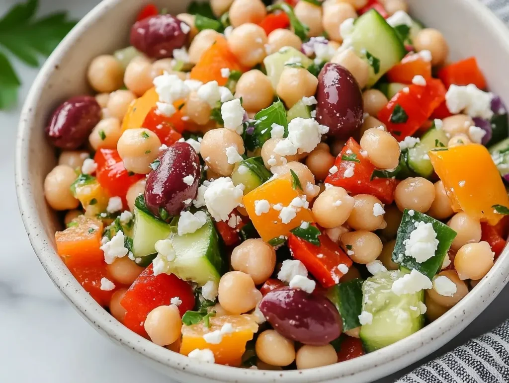 Serve and Enjoy Your No-Cook Bean Salad