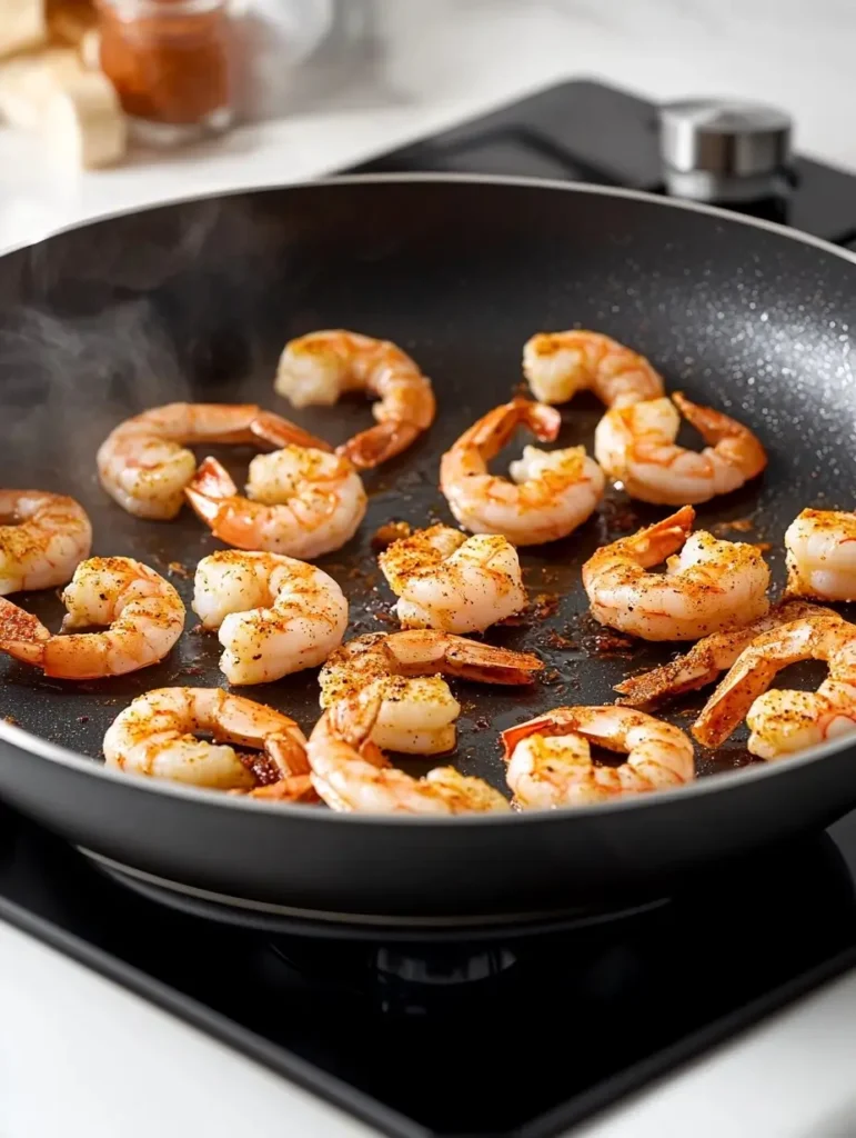 Sauté the Shrimp